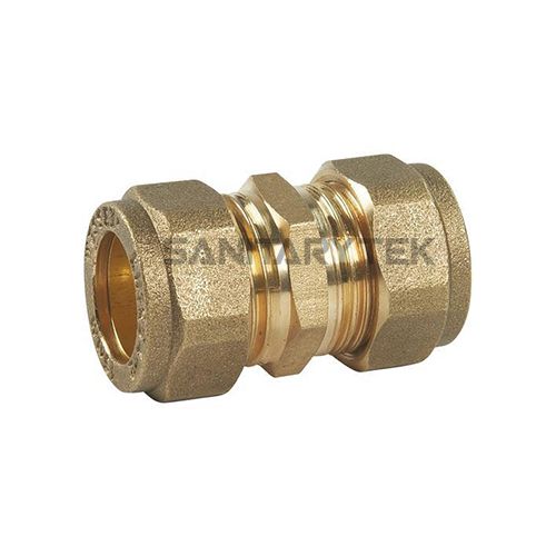 Straight coupler compression fitting