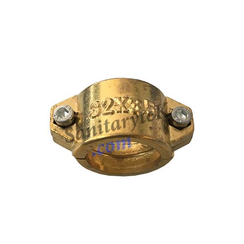 Brass repair clamp