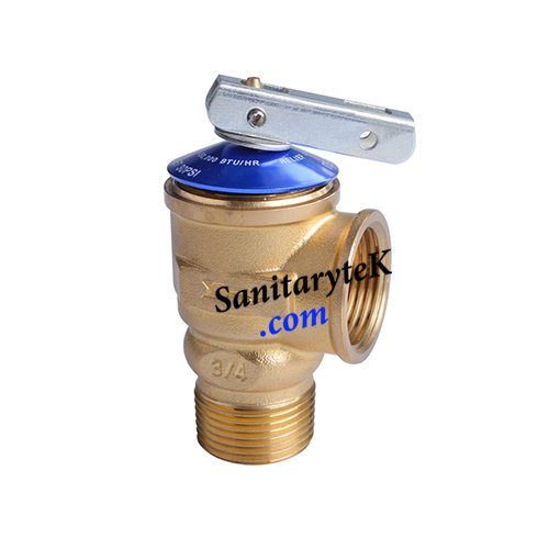 Tankless Water Heater Brass Pressure Relief Valve