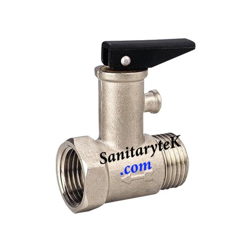 SAFETY RELIEF VALVE FOR BOILERS WITH LEVER HANDLE
